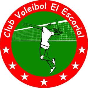 Escudo del club de voley CV EL ESCORIAL