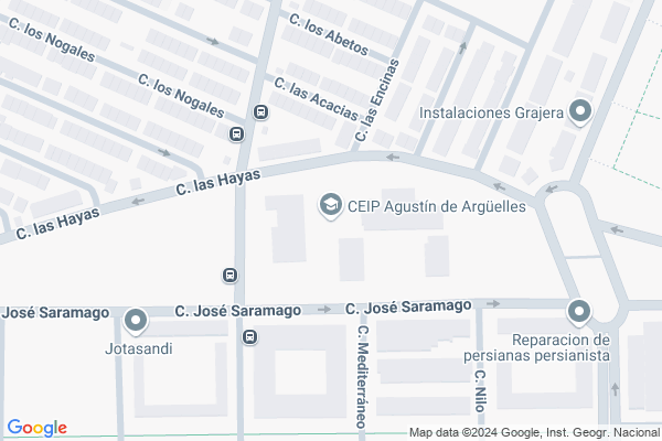 mapa pabellón