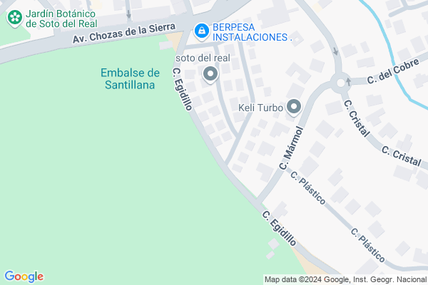 mapa pabellón