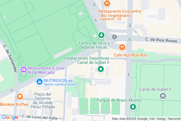mapa pabellón