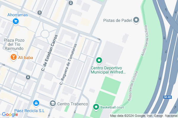 mapa pabellón