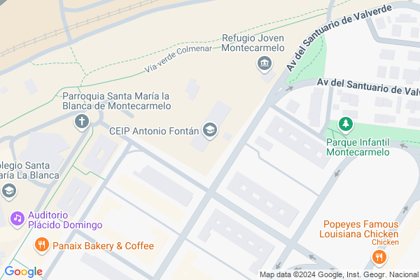 mapa pabellón