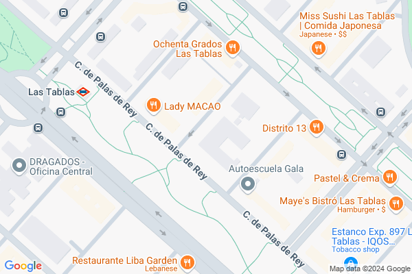 mapa pabellón