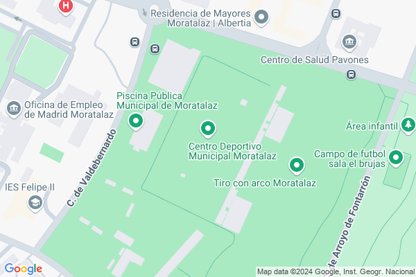 mapa pabellón