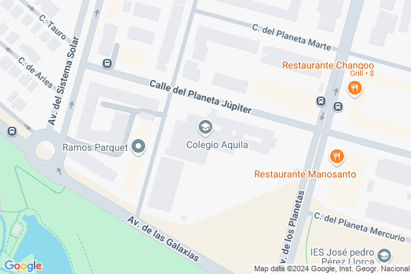 mapa pabellón