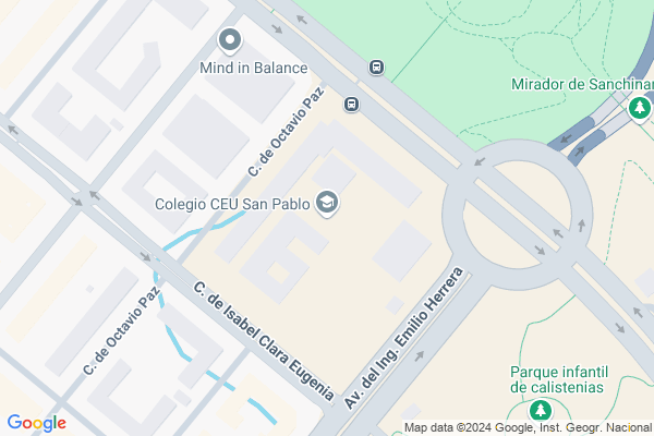 mapa pabellón