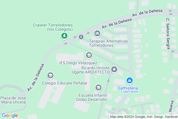 mapa pabellón