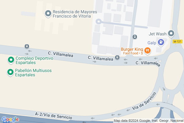 mapa pabellón