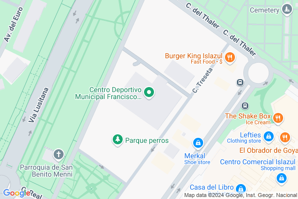 mapa pabellón