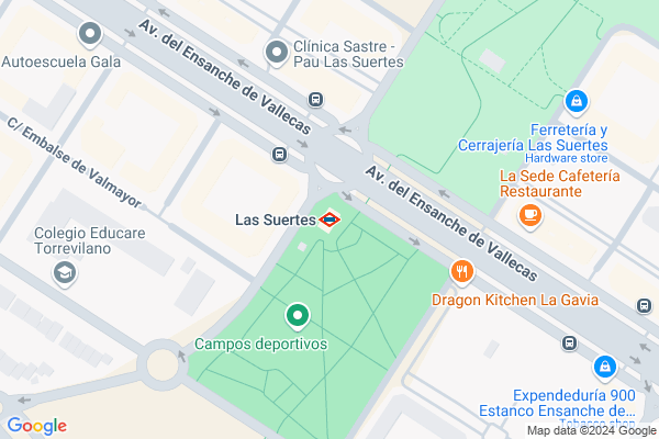 mapa pabellón