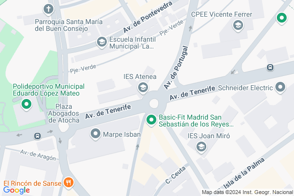 mapa pabellón