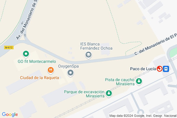 mapa pabellón