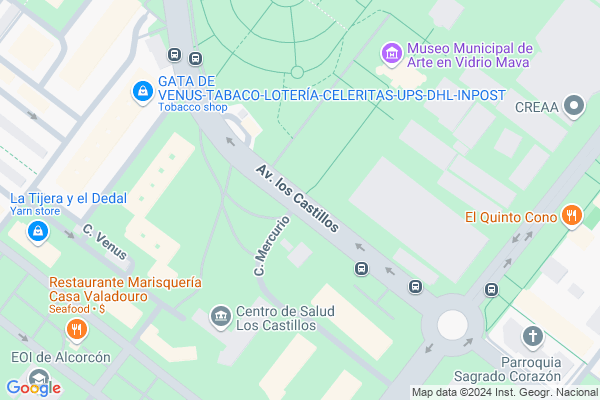 mapa pabellón
