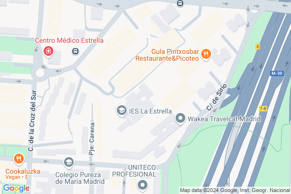 mapa pabellón