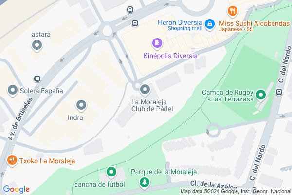 mapa pabellón