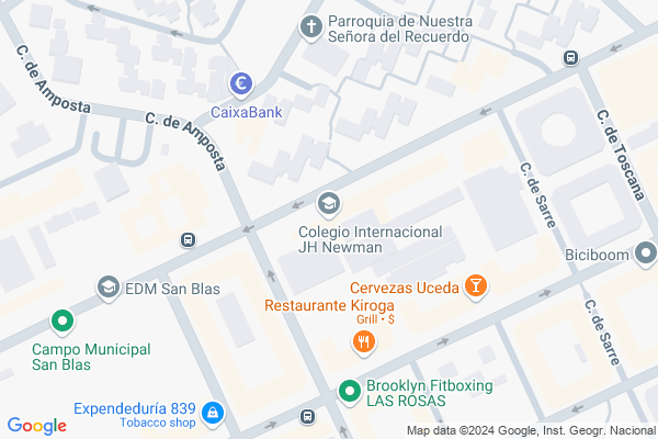 mapa pabellón