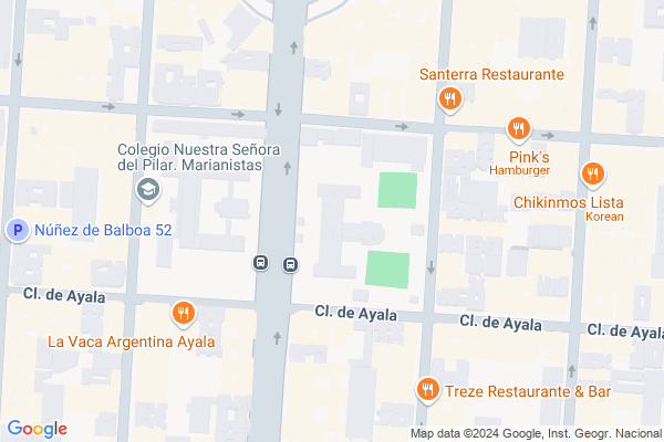 mapa pabellón