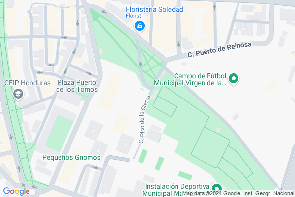mapa pabellón