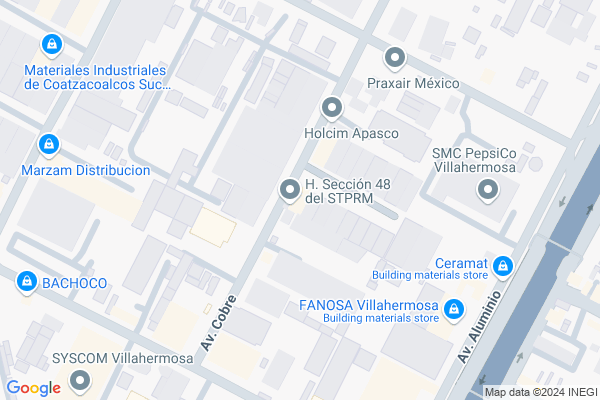 mapa pabellón