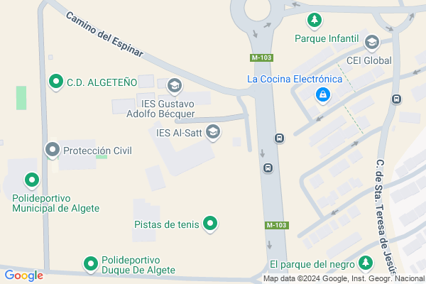 mapa pabellón