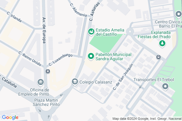 mapa pabellón