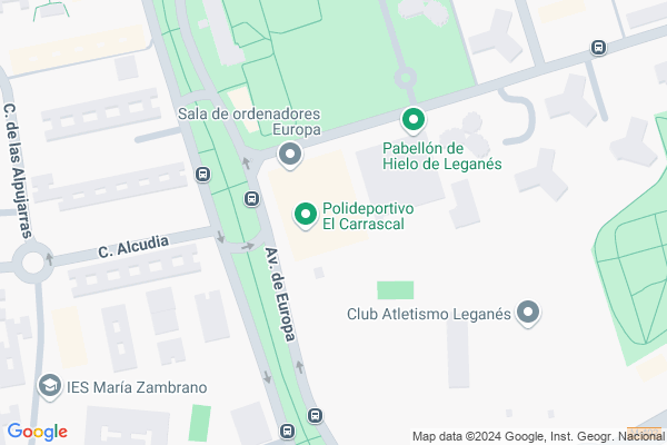 mapa pabellón