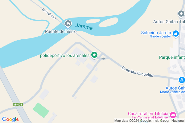 mapa pabellón