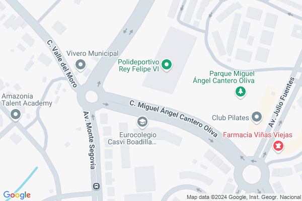 mapa pabellón