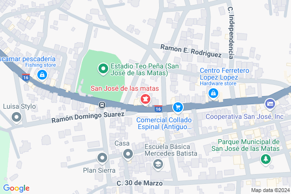 mapa pabellón