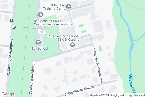 mapa pabellón