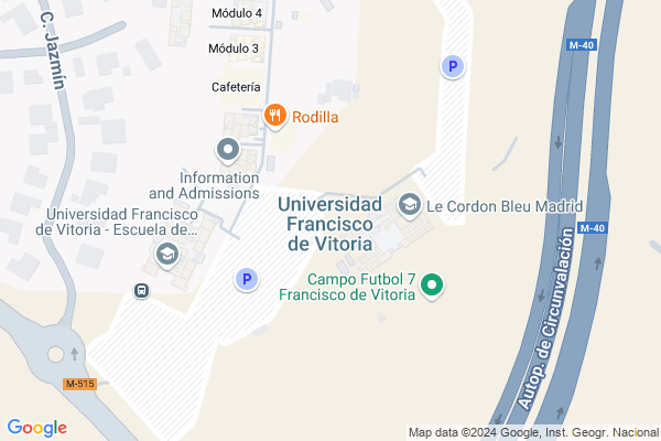 mapa pabellón
